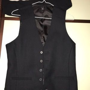 Black Dress Vest